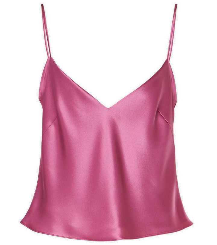 Photo: Galvan Ischia satin camisole