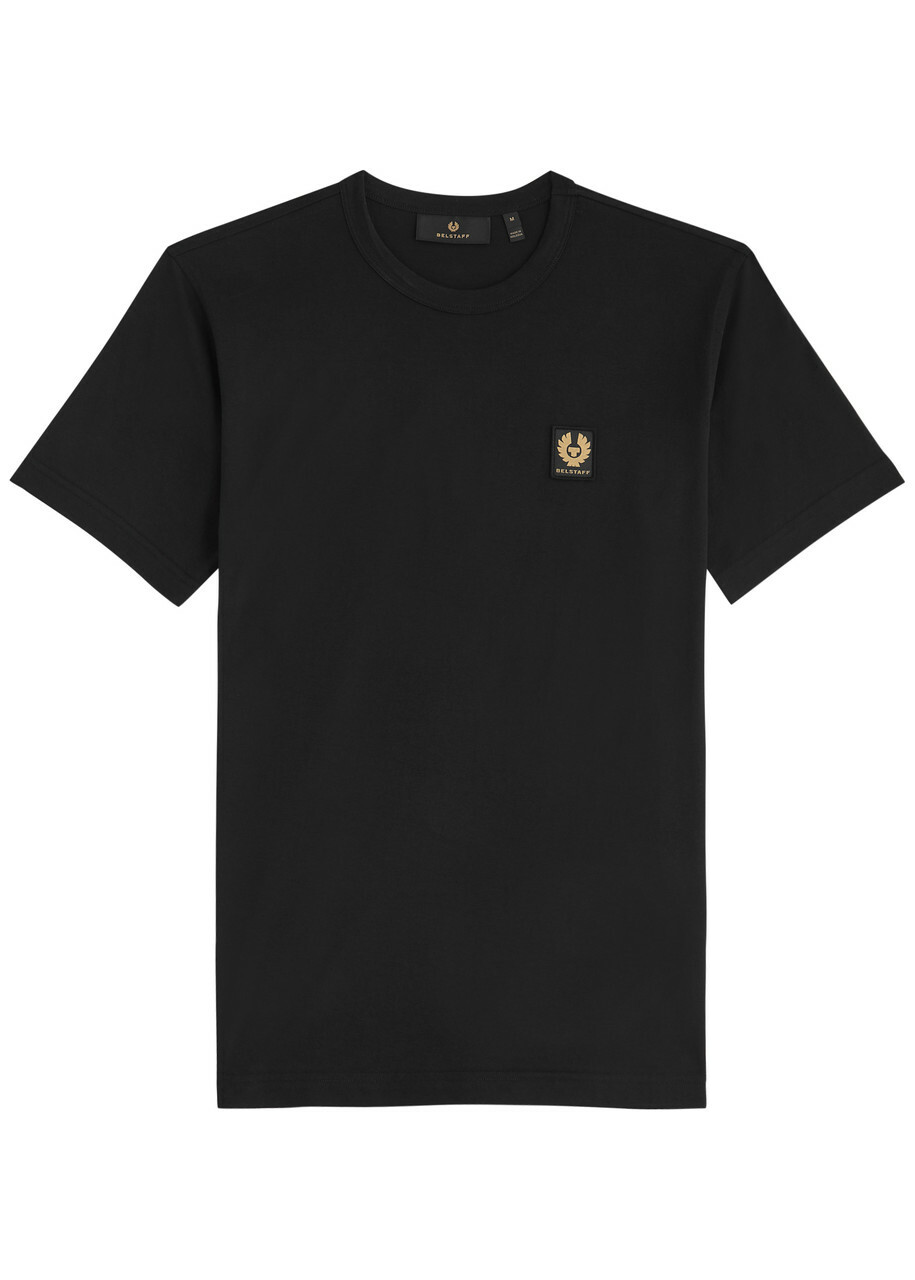 Tシャツ・カットソー BELSTAFF Men T Shirts 100055 WHITE White Men's Cotton Jersey Belstaff Signature T-Shirt in White