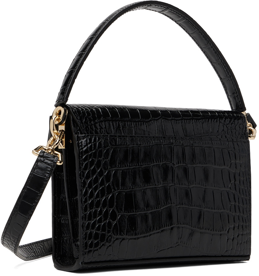 ANINE BING Black Colette Top Handle Bag