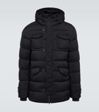 Herno Hooded down-paneled jacket