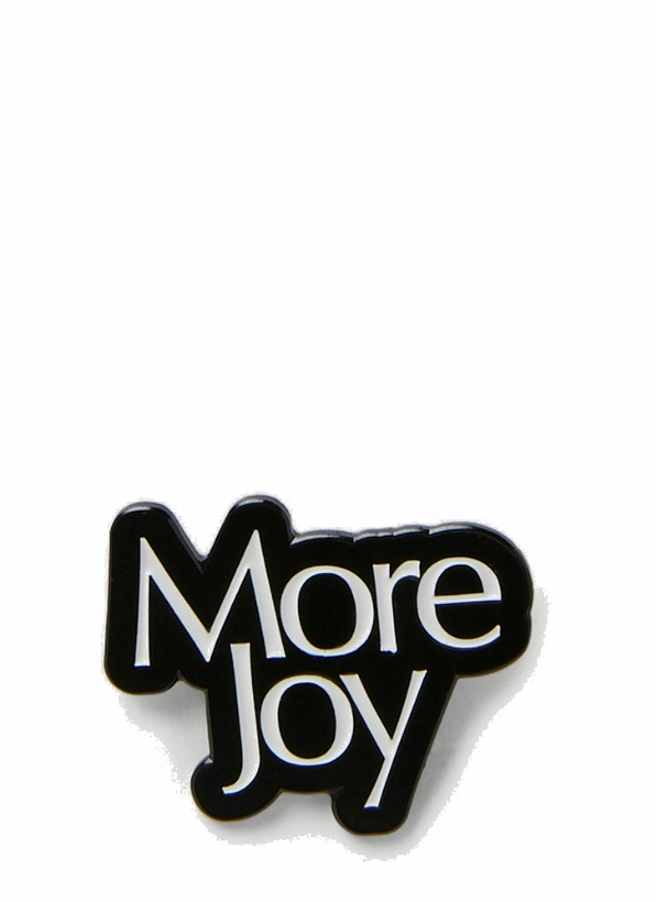 Photo: More Joy Pin Badge in Black
