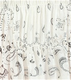 Amiri - Printed silk-chiffon maxi dress