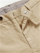 Sid Mashburn - Straight-Leg Garment-Dyed Cotton-Twill Shorts - Neutrals