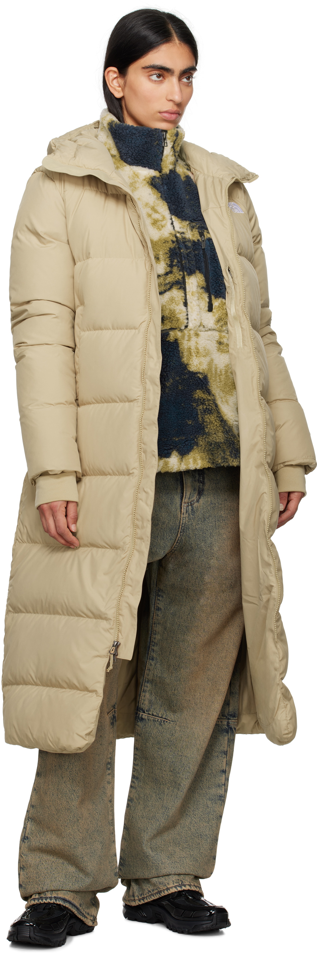 The North Face Khaki Triple C Down Parka
