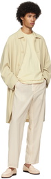 AURALEE Beige Hard Twist Trousers