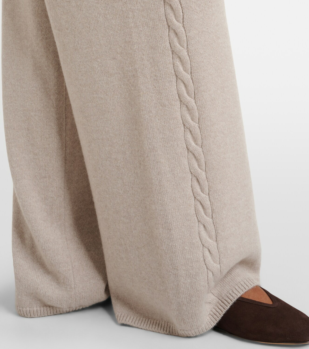 Lisa Yang Olanda cashmere wide-leg pants