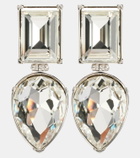 McQueen Crystal-embellished earrings