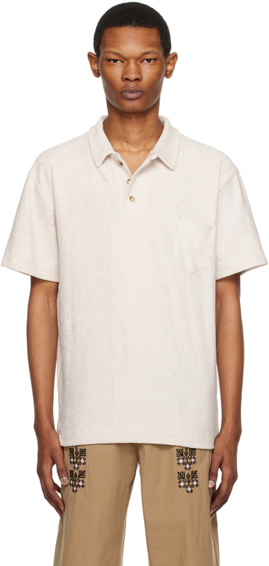 Photo: Howlin' Off-White Mr. Fantasy Polo