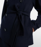 'S Max Mara Louise belted double-breasted virgin wool jacket