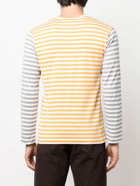 COMME DES GARCONS PLAY - Logo Striped Long Sleeve T-shirt