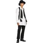 BED J.W. FORD White Silk Vest Shirt