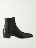 SAINT LAURENT - Stanton Leather Chelsea Boots - Black