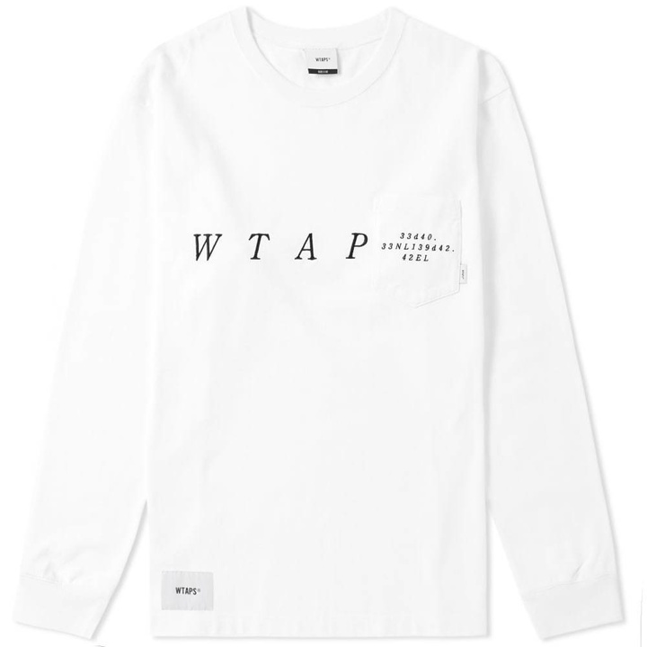 Photo: WTAPS Long Sleeve Blank System Tee White