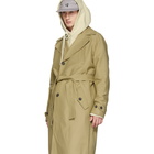 ADER error Beige Cinder Trench Coat