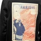 Maharishi Men's Long Sleeve Firefighter Print T-Shirt in Black