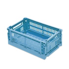 HAY Small Recycled Colour Crate in Sky Blue