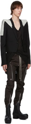 Rick Owens Black Trapunto Neue Blazer