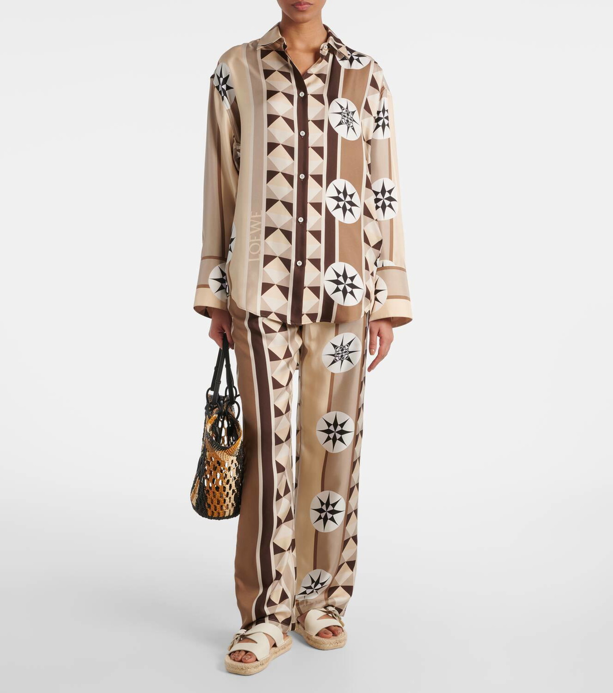 Loewe Paula's Ibiza Petal espadrille sandals