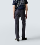 Giorgio Armani Cotton and silk-blend straight jeans