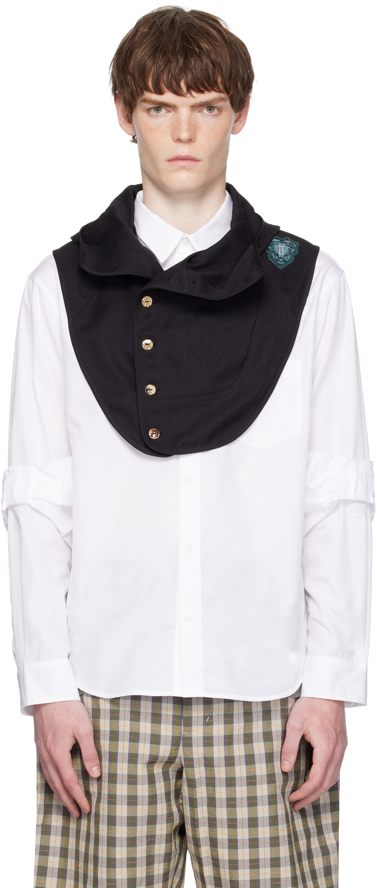 小物 Kiko Kostadinov Harkman Arm Warmers Kiko Kostadinov Black Harkman Arm Warmers Kiko Kostadinov