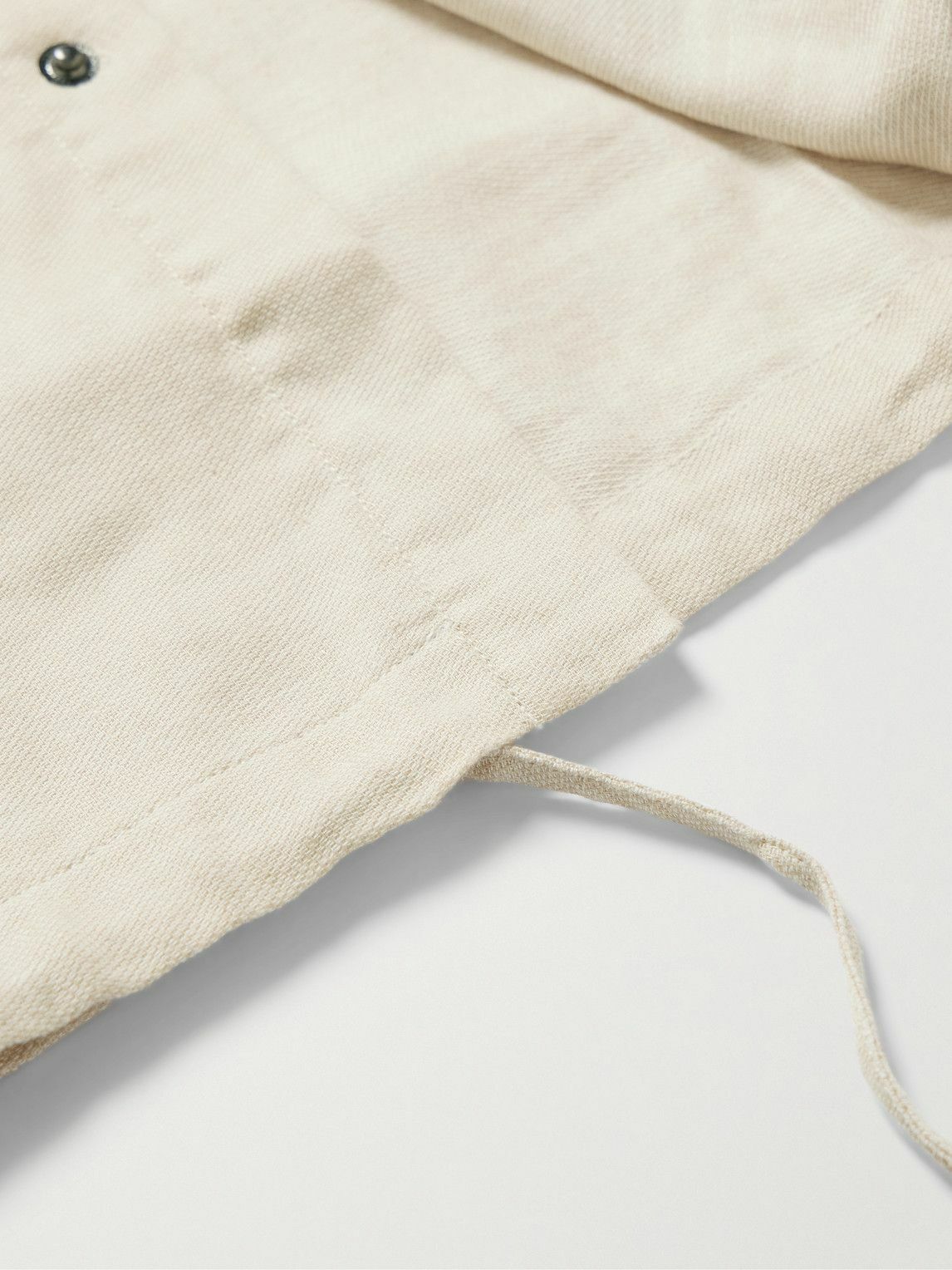 Frescobol Carioca - Diego Linen and Cotton-Blend Coach Jacket - Neutrals