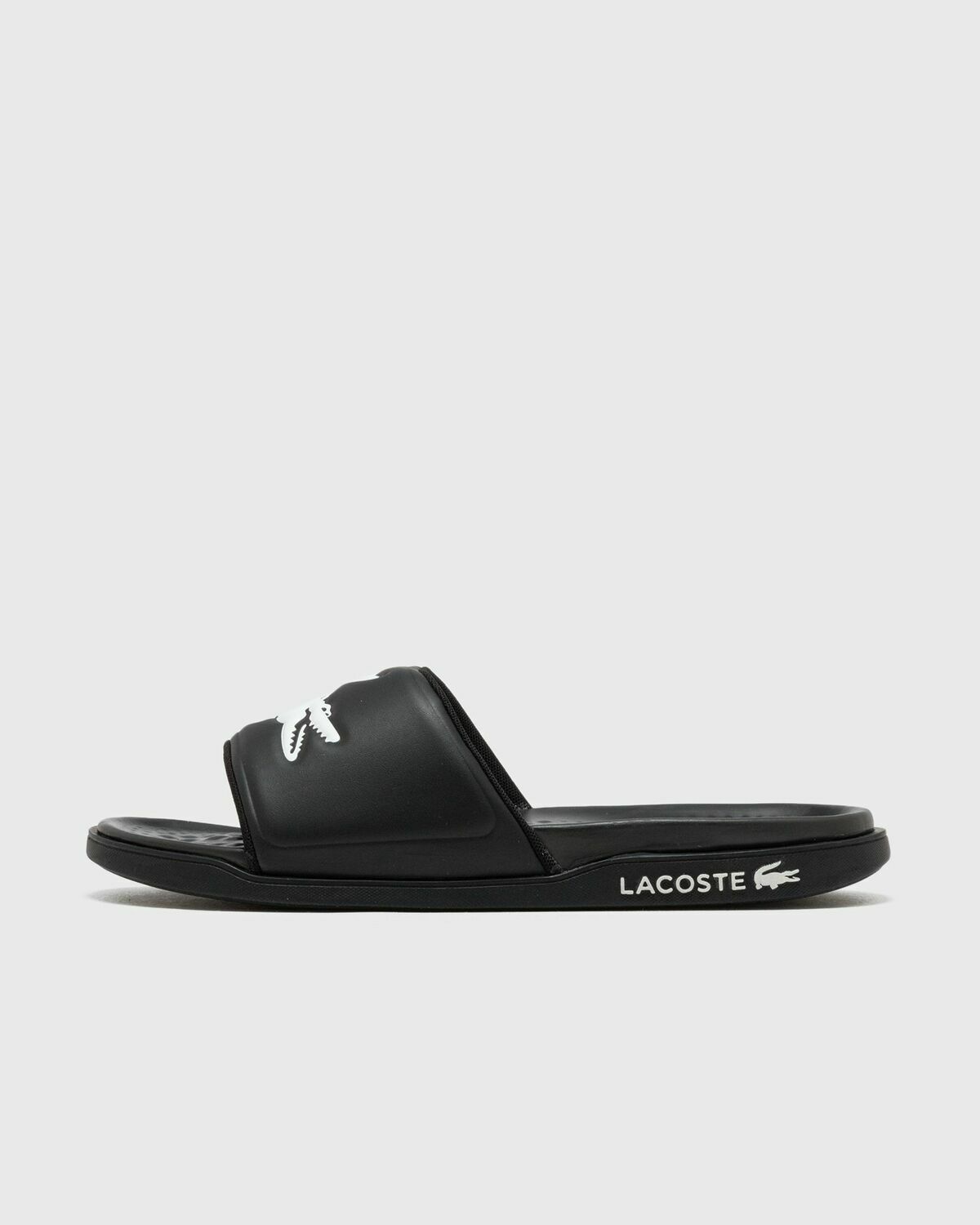 Lacoste SERVE SLIDE DUAL 1253CMA Black Mens Sandals & Slide