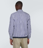 Sacai Striped cotton poplin shirt