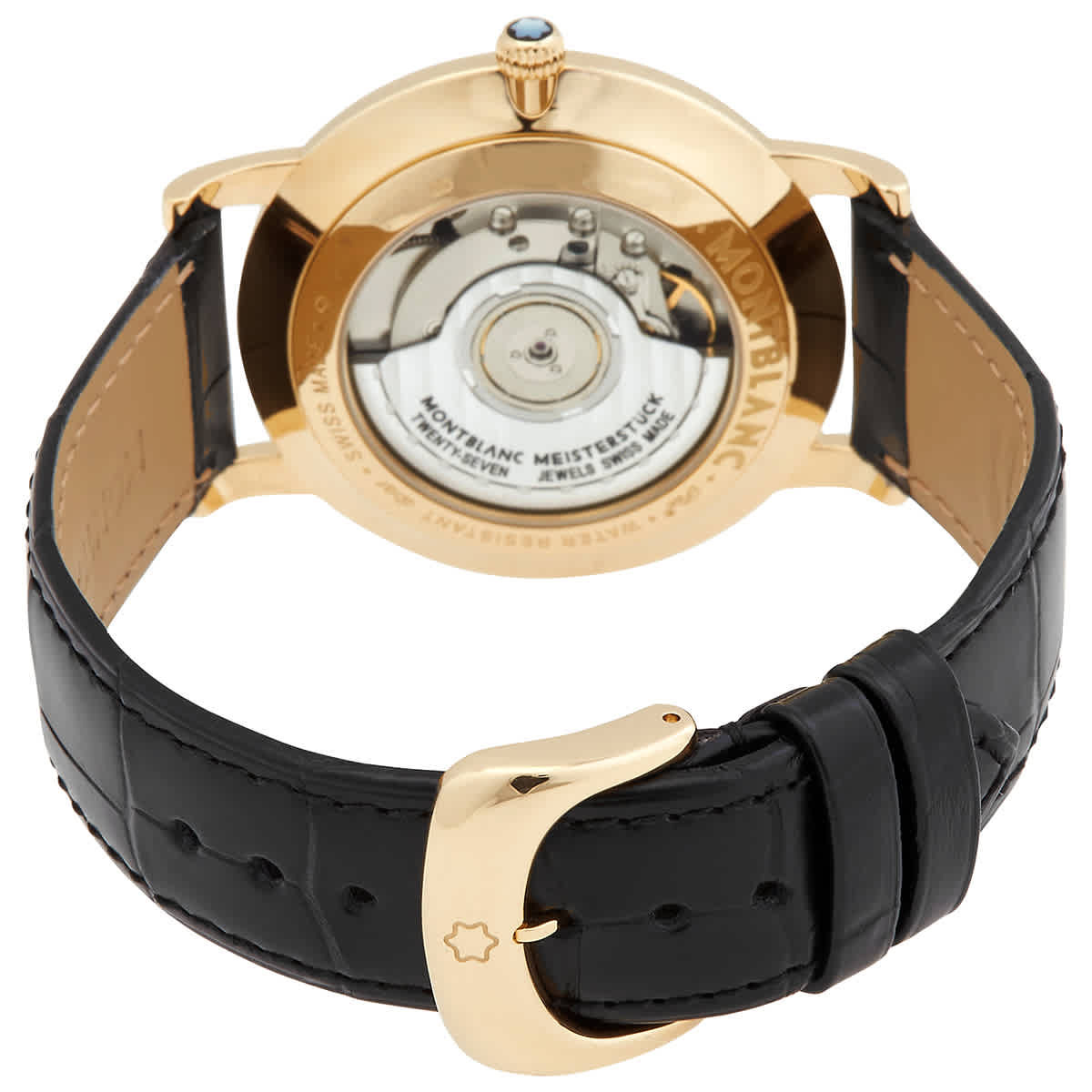 MontBlanc Star Automatic Black Dial Mens Watch 107340