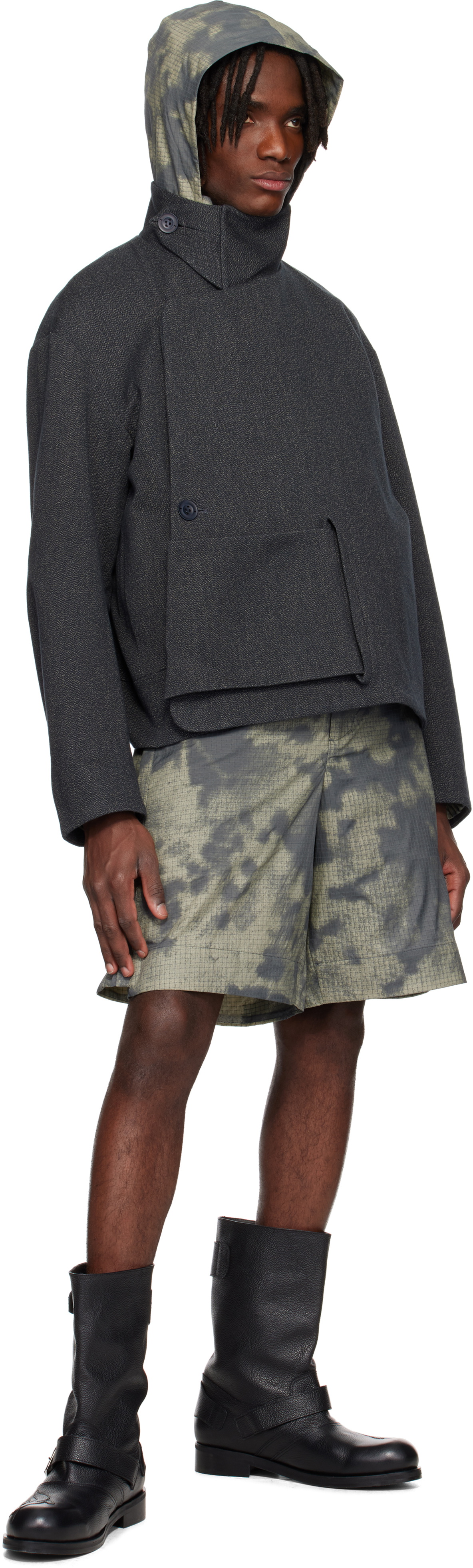 pet-tree-kor Navy Sail Jacket pet-tree-kor