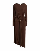 Jijil Womens Midi dress in Brown