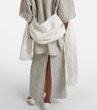 The Row Kastel linen scarf