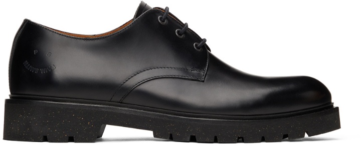 Photo: PS by Paul Smith Black Embossed Happy Derbys