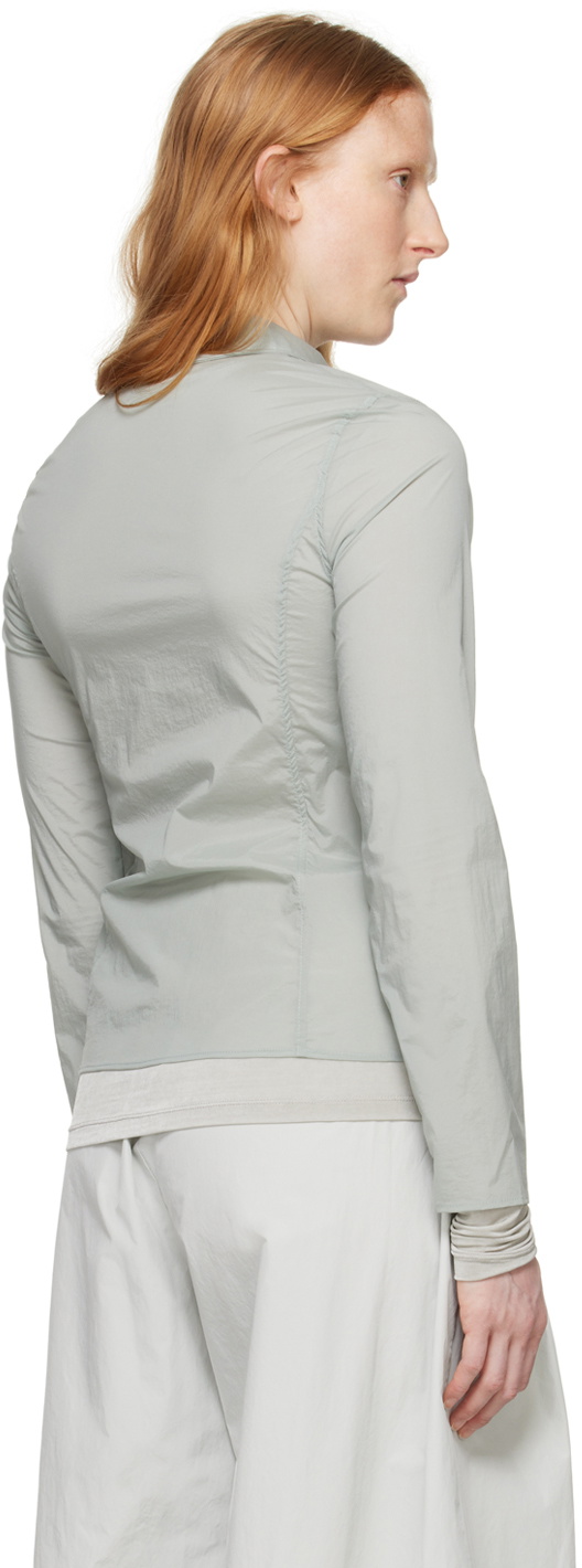 AMOMENTO Green Zip Reversible Jacket