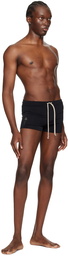 Rick Owens Black Champion Edition Swim Shorts