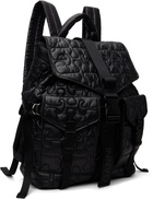 GANNI Black Quilted Re-Tech Backpack
