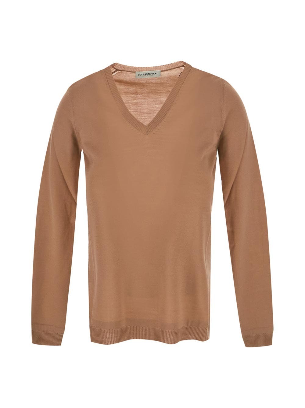 Goes Botanical V Neck Sweater