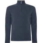 Bogner - Harrison Slim-Fit Fleece Half-Zip Base Layer - Blue