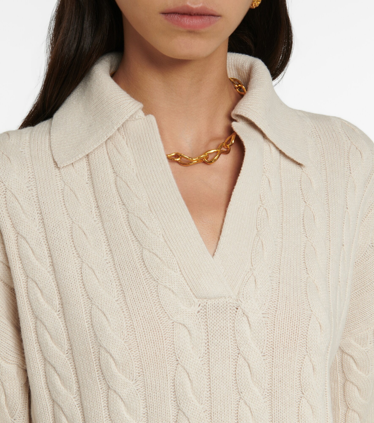 Joseph Knit Sweater Brown