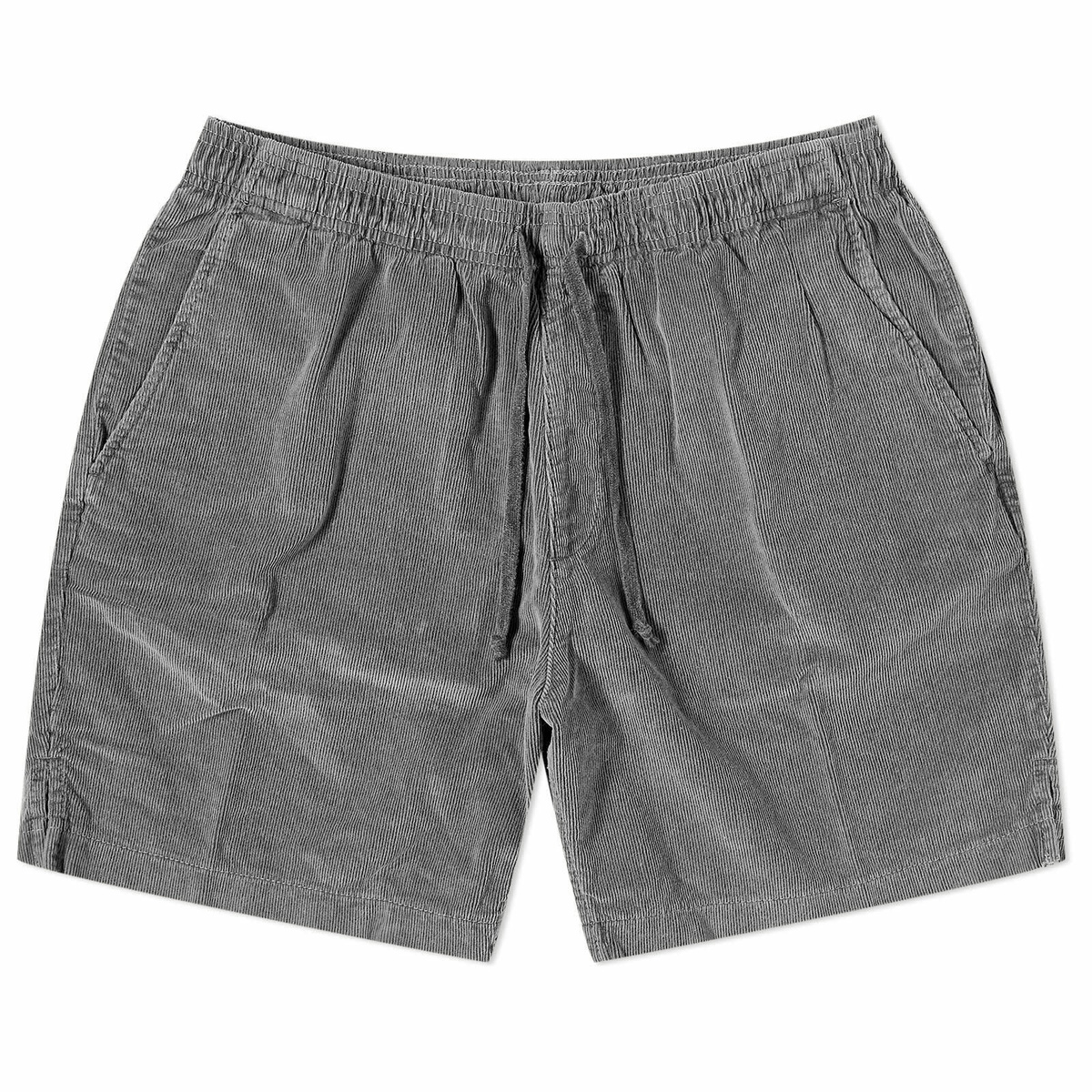 Save Khaki Men's Corduroy Easy Shorts in Black