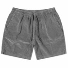 Save Khaki Men's Corduroy Easy Shorts in Black