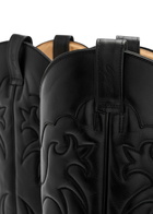 Gabriela Hearst Capitana 60 Leather Knee-high Boots Black