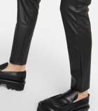 Max Mara Leisure Zefir faux leather straight pants