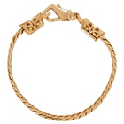 Emanuele Bicocchi Gold Foxtail Chain Bracelet