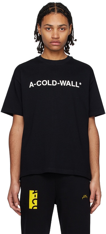 Photo: A-COLD-WALL* Black Logo T-Shirt