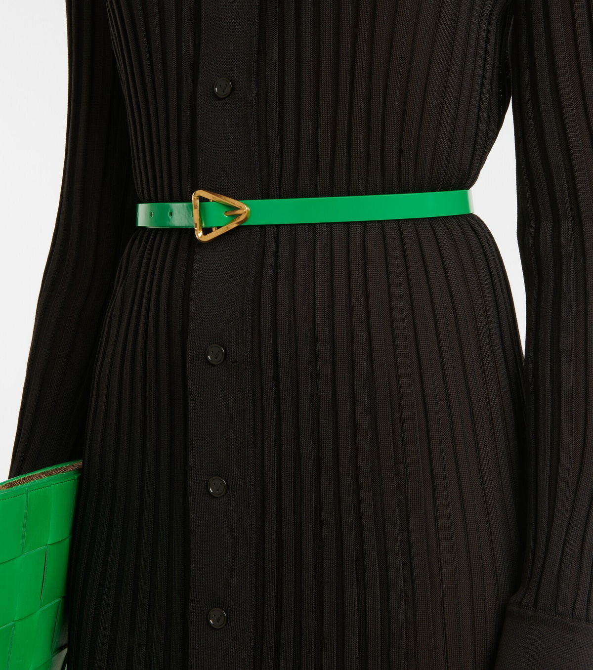 Bottega Veneta - Grasp leather belt Bottega Veneta