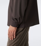 Giorgio Armani Wool and silk-blend shirt