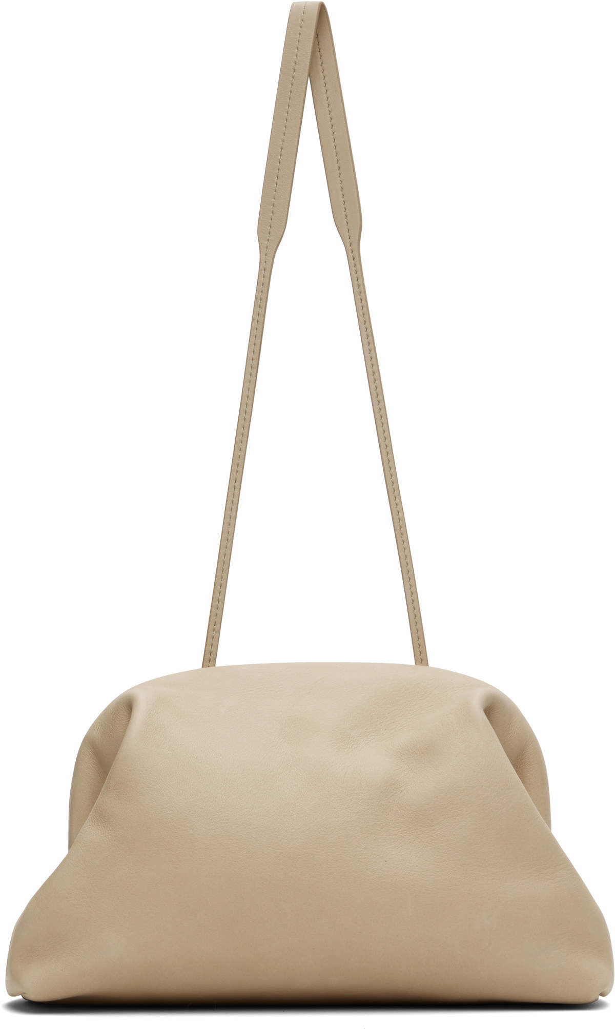 The Row Beige Mira Clutch The Row