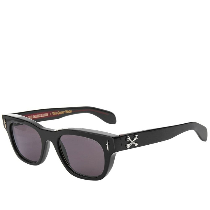 Photo: The Great Frog x Cutler and Gross 9772 Crossbones Sunglasses in Black