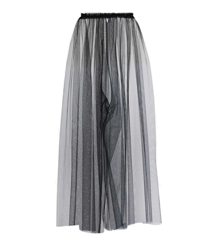 Photo: Noir Kei Ninomiya Sheer tulle wide-leg pants