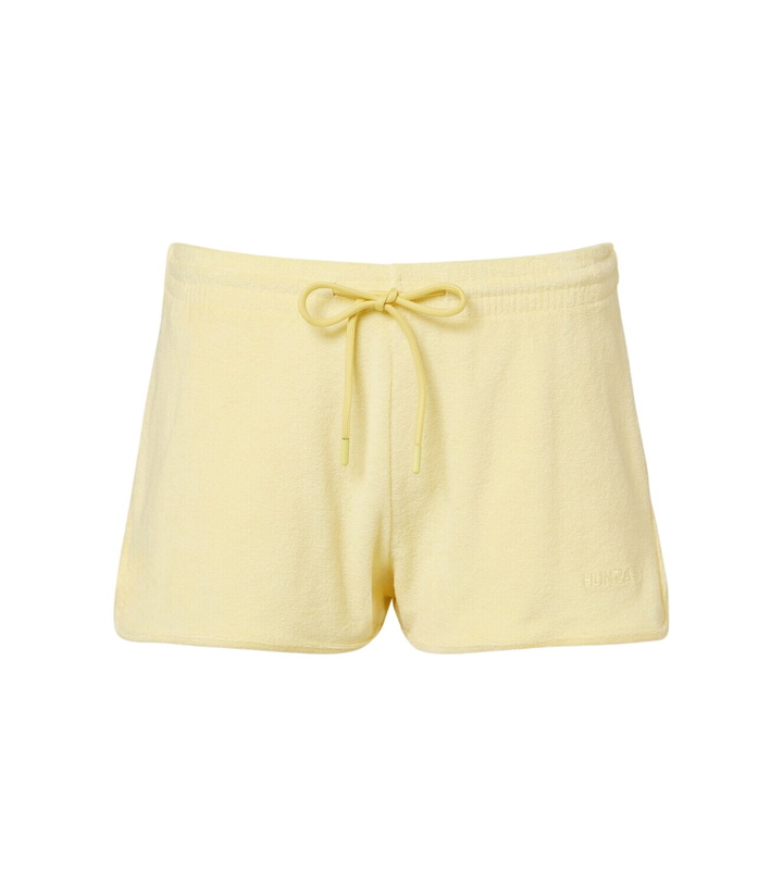 Photo: Hunza G Logo cotton terry shorts